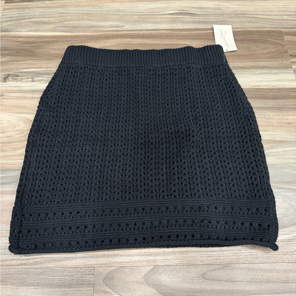 Universal Thread Dresses & Skirts - Universal Thread Black Crochet Knit Mini Skirt